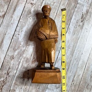 💚Paul Emile Caron hand-carved peasant man